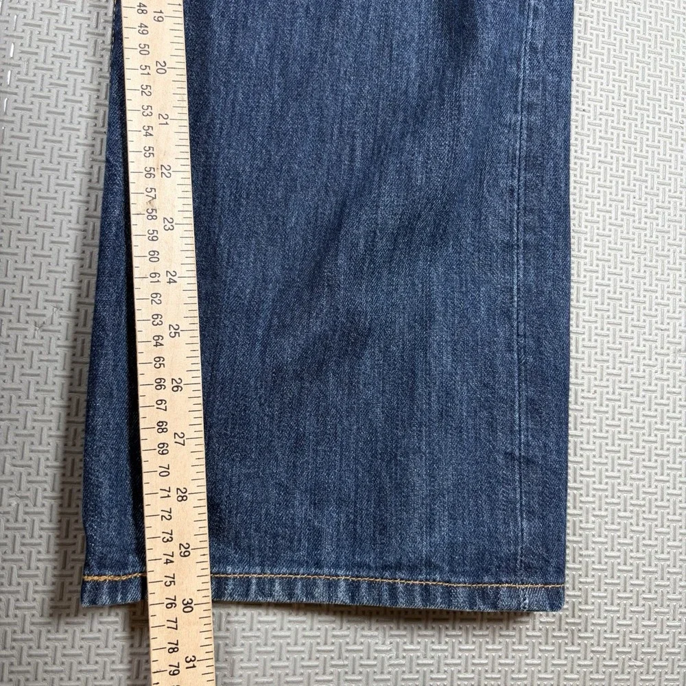 Vintage Levi's 501 Jeans Button Fly Straight Leg Medium Wash Denim 42x30 EUC